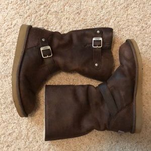 Leather Ugg Boots